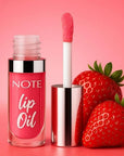 Note Cosme Lip Oil 10 Baby Pink - Hydrating Tinted Lip Oil 6ml