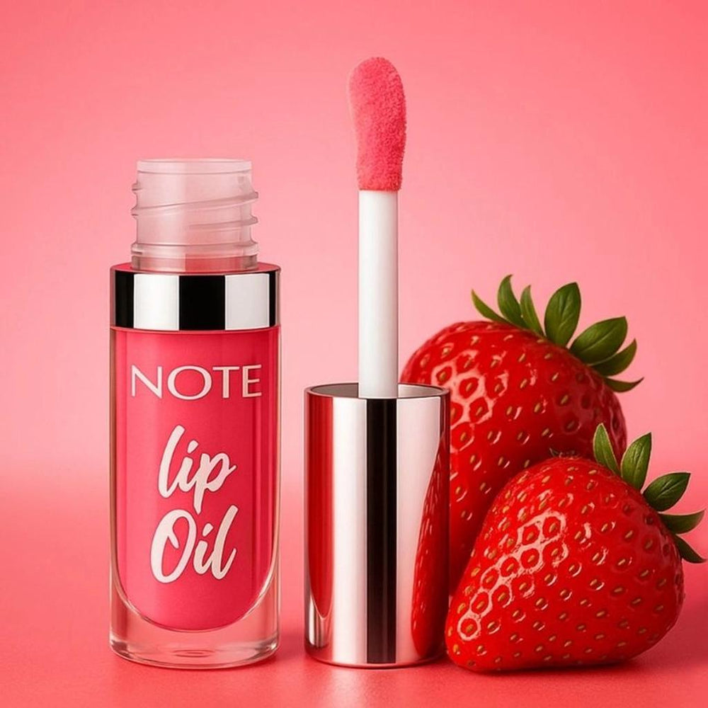 Note Cosme Lip Oil 10 Baby Pink - Hydrating Tinted Lip Oil 6ml