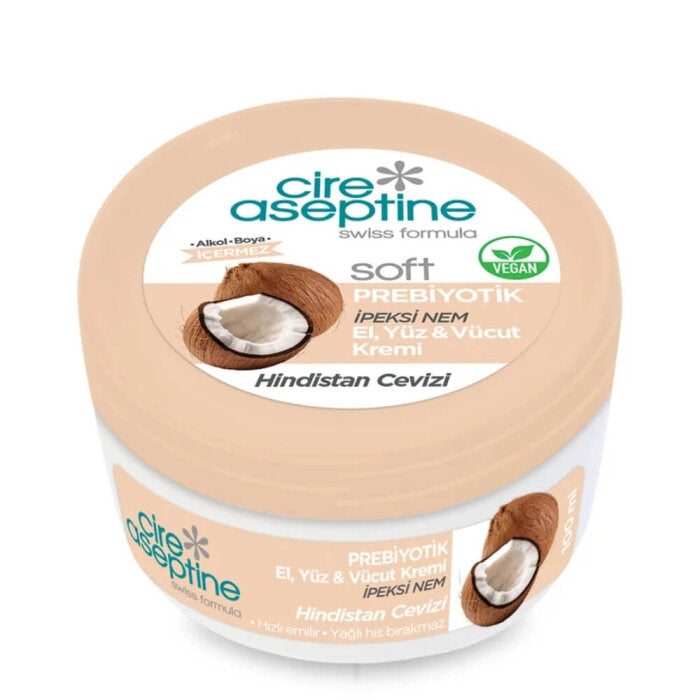 Cire Aseptine Soft Prebiotic Coconut Cream 100ml