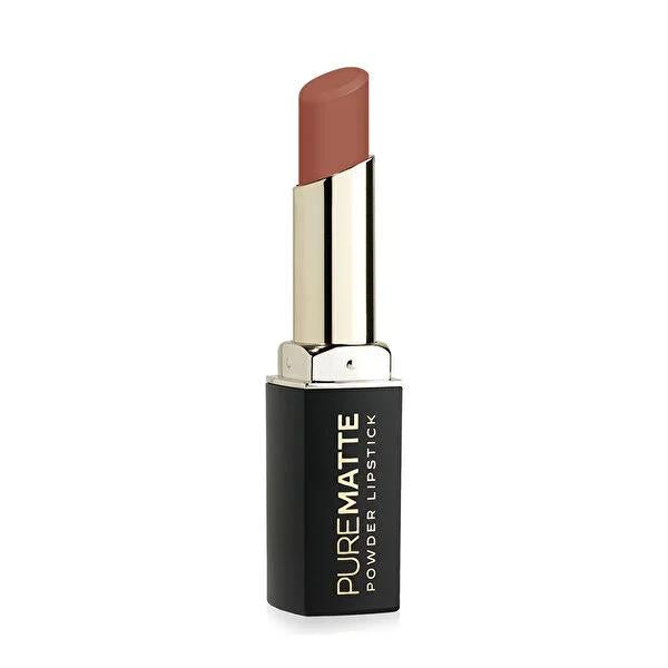 Golden Rose Pure Matte Powder Lipstick - Hydrating, Long-Lasting, Comfortable Matte Lip Color with Hyaluronic Acid & Jojoba Oil Golden Rose Matte Lipstick: Hydrating, Long-Lasting Lip Color Matte Lipstick, Powder Lipstick, Moisturizing Lipstick, Hyaluronic Acid Lipstick, Jojoba Oil Lipstick, Long Lasting Matte Lipstick, Golden Rose Lipstick, Matte lip color, Best matte lipstick, Comfortable matte lipstick, lipstick, matte finish, hydrating lipstick, lip color, makeup, beauty, cosmetics, lip care, women's be