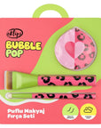 Eklips Bubblepop Makeup Brush & Puff Set - 3 Pieces