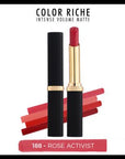 Loreal Paris Color Riche Intense Volume Matte Lipstick - Rose Activist (188) - Moisturizing & Volumizing Matte Finish Loreal Paris Color Riche Matte Lipstick - Rose Activist (188) Loreal Paris Color Riche, Matte Lipstick, Rose Activist, Hyaluronic Acid Lipstick, Moisturizing Lip Color, Cosmetics, Lip Care, Beauty Products, Makeup, Long Lasting Lipstick, Volumizing Lipstick, Matte Finish Lipstick, Rose Lipstick, Lipstick Gift, Makeup Essentials