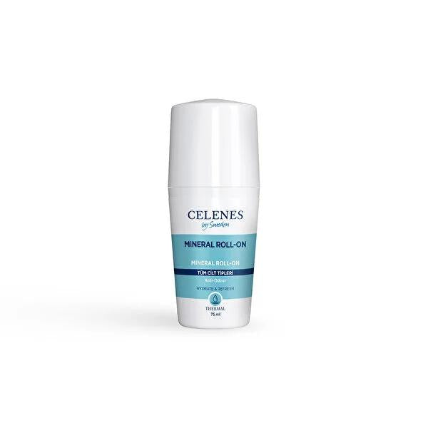 Celenes Natural Roll-On Deodorant for Sensitive Skin - Aluminum-Free, Thermal Water Benefits - 2.54 fl oz Celenes Natural Roll-On Deodorant - Aluminum-Free & Gentle natural deodorant, aluminum-free deodorant, thermal water deodorant, roll-on deodorant, sensitive skin deodorant, natural personal care, gentle deodorant, aluminum salt-free, thermal water benefits, odor control, sensitive skin products