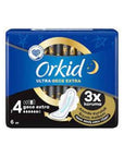 Orkid Ultra Night Sanitary Pads for Women - Extra Hygiene & Comfort, 6 Count Orkid Ultra Night Sanitary Pads - Extra Hygiene & Comfort Sanitary pads, Nighttime hygiene products, Women's hygiene, Overnight sanitary protection, Hygienic sanitary pads, Feminine hygiene products, Night sanitary pads, Comfortable sanitary pads, Dry sanitary pads, Orkid sanitary products, Women's health products, Hygiene products for women, Sanitary protection for women, Overnight protection, Extra hygiene sanitary pads