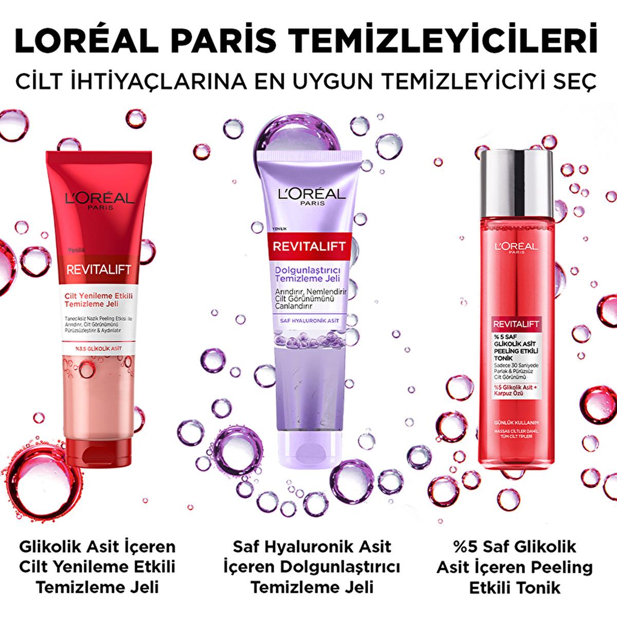 Loreal Paris Revitalift Dolgunlaştırıcı Temizleme Jeli - Hyaluronic Acid Facial Cleansing Gel for Hydrated Skin Loreal Paris Revitalift Cleansing Gel - Hyaluronic Acid for Hydrated Skin Loreal Paris Revitalift Cleansing Gel, Hyaluronic Acid Facial Cleanser, Moisturizing Facial Gel, Revitalizing Skincare Product, Daily Facial Cleanser for Hydration, Facial Cleansing Gel, Skincare with Hyaluronic Acid, Hydrating Facial Cleanser, Gentle Facial Cleanser, Sensitive Skin Skincare, Skincare Routine, Cleansing and