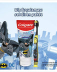 Colgate Barbie & Batman Kids Toothpaste and Brush Set 75ml