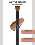 Golden Rose Contour Brush for Professional Defining 1 pc