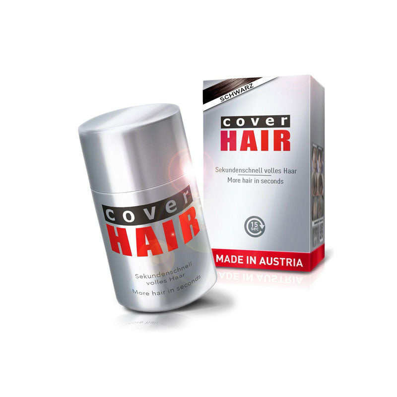 Cover Hair Hair Building Fibers for Fuller Hair Black 14g