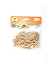 Lino Wooden Clothespins 25mm - 30 Pack Craft & Laundry Pegs, Natural Wood Clips for DIY Projects & Home Decor Lino Wooden Clothespins - Craft & Laundry, 25mm Wood Pegs DIY wooden clothespins, craft clothespins, 25mm wood pegs, natural wood clips, DIY craft supplies, wooden craft embellishments, small wooden clothespins, wooden laundry pegs, clothespins, wood pegs, laundry pegs, craft supplies, DIY, craft projects, home décor, classroom supplies, embellishments, wooden clips, natural wood, crafting, laundry,