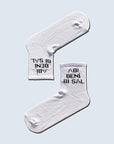 Carnaval Socks 7-Pair Slogan Design Socks Set - Comfortable Casual Socks for Fashion-Conscious Individuals - view 6