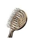 Nascita Pro 3D Flexi Kontrol Golden Hair Brush - Gentle Detangling & Styling for Curly Hair Nascita Pro 3D Flexi Kontrol Golden Hair Brush Hair Brush, Detangling Brush, 3D Flexi Kontrol, Nascita Pro, Golden Hair Brush, Curly Hair, Tangle-Free, Hair Care, Luxury Hair Brush, Premium Hair Accessories, Hair Styling Tools