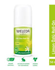 Weleda Natural Roll-On Deodorant - Aluminum-Free, Lemon Scented, 24-Hour Protection - Deodorant