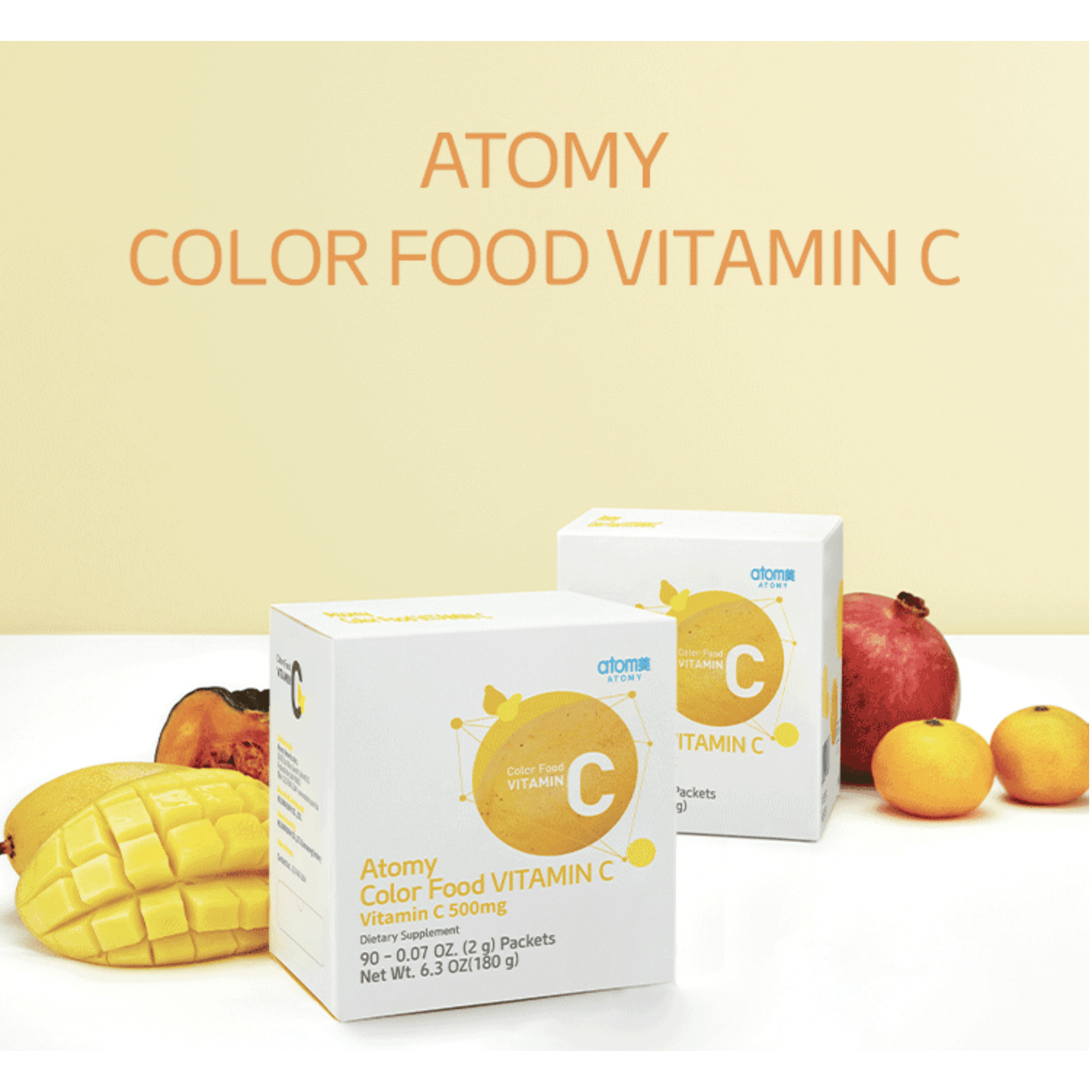 Atomy Color Food Vitamin C 90 Packs