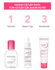 Bioderma Sensibio H2O Micellar Water for Sensitive Skin - Hypoallergenic Makeup Remover, 3.38 fl oz Bioderma Sensibio H2O Micellar Water - Gentle Makeup Remover Micellar Water, Sensitive Skin Cleanser, Makeup Remover, Hypoallergenic Skincare, Fragrance-free Cosmetics, Gentle Makeup Removal, Paraben-Free, Alcohol-Free, Non-comedogenic, Skincare for Sensitive Skin, Natural Ingredient Profile, Cleansing Water, Bioderma Sensibio H2O