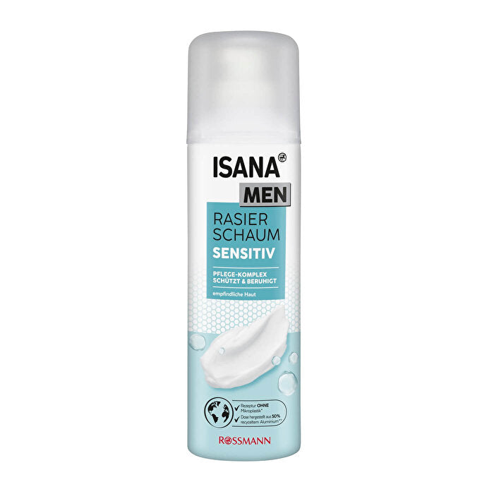 Isana Men Shaving Foam for Sensitive Skin - 300ml | Gentle Formula