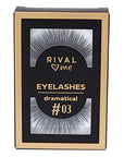 Rival Loves Me Fake Eyelashes No:03 Dramatic - 1 Pair | Natural & Lightweight