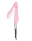 Eklips Eyebrow and Lash Comb Brush Dual-Sided Grooming Tool
