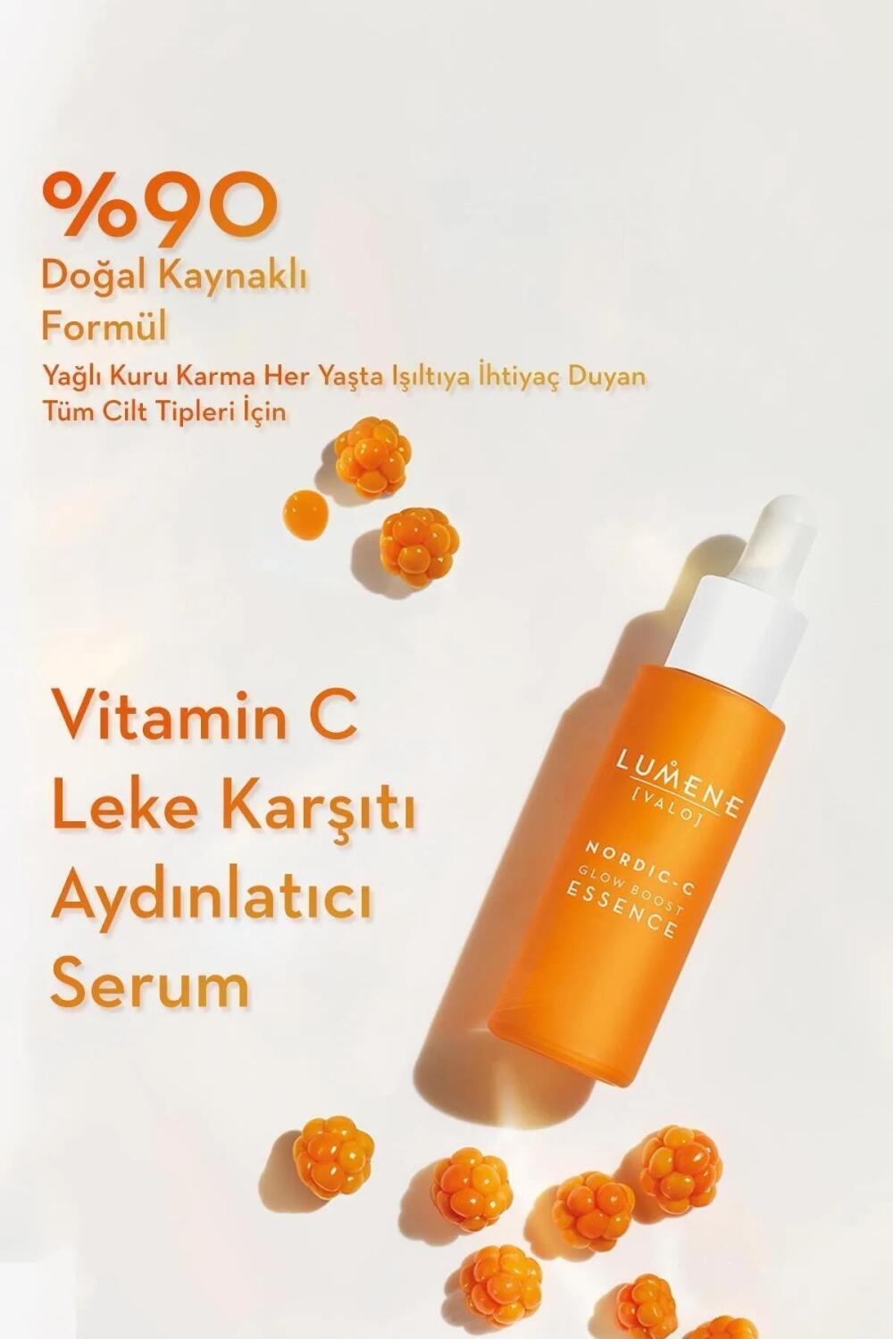 Lumene Vitamin C Serum - Brightening & Anti-Blemish | 30ml - view 3