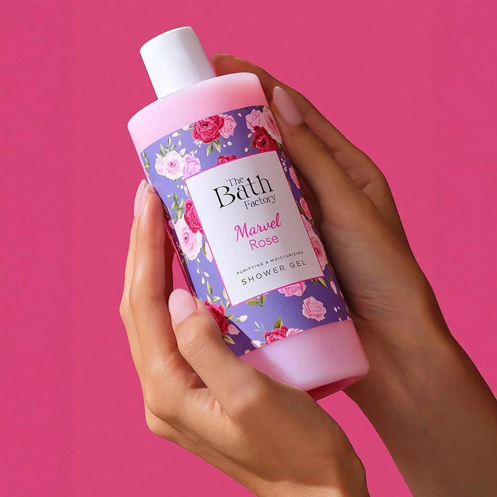 The Bath Factory Marvel Rose Hydrating Shower Gel 400 ml