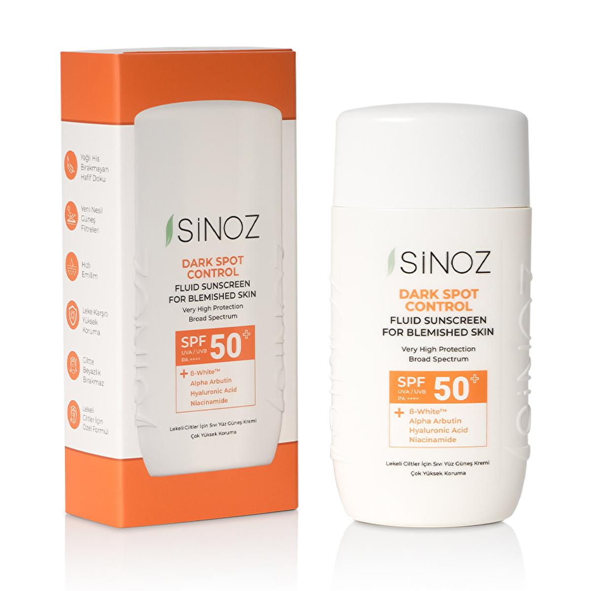Sinoz SPF50+ Sunscreen for Dark Spots: Brightening Facial Sunscreen with Alpha Arbutin & Hyaluronic Acid – Non-Greasy, Daily Sun Protection for Hyperpigmentation Sinoz SPF50+ Sunscreen: Fade Dark Spots, Brighten Skin sunscreen for dark spots, hyperpigmentation sunscreen, SPF50+ face sunscreen, sunscreen with alpha arbutin, brightening sunscreen, non-greasy sunscreen, Sinoz sunscreen, sunscreen for uneven skin tone, daily facial sunscreen, sun protection for hyperpigmentation, facial sunscreen, hyperpigmenta