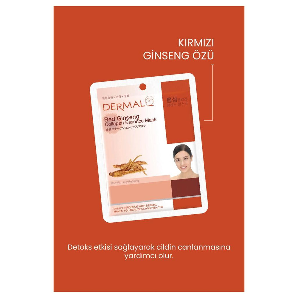 Dermal Collagen Essence Mask Sheet Set 5-Pack