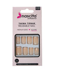 Nascita Nail Care Tool - Square French Cuticle Pusher for Precise Nail Hygiene and Manicure - Hair Accessories