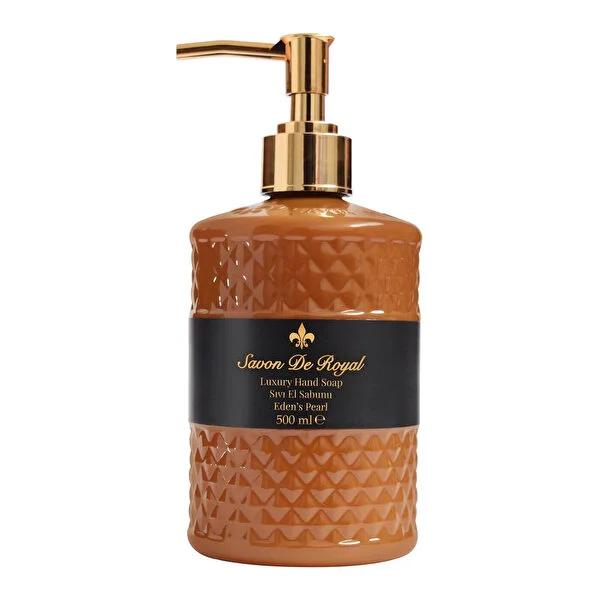 Savon De Royal Luxury Vegan Liquid Hand Soap - Moisturizing, Paraben-Free, Jasmine & Amber Fragrance Luxury Vegan Hand Soap - Moisturizing & Paraben-Free vegan hand soap, luxury liquid soap, paraben-free hand wash, moisturizing hand soap, cruelty-free personal care, jasmine fragrance, amber scent, ginger fragrance, gentle hand soap, long-lasting fragrance, vegan personal care, luxurious hand soap, eco-friendly hand soap, sensitive skin care