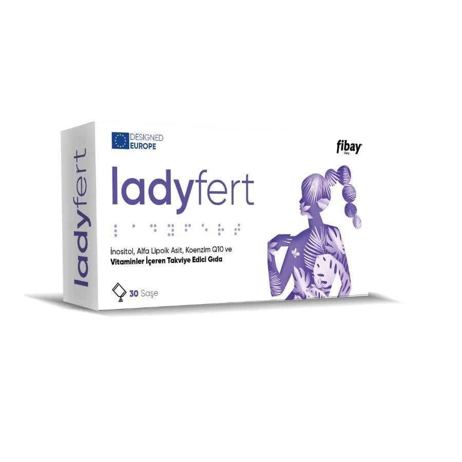 LadyFert Dietary Supplement for Women's Health - Fertility Support with Inositol, Antioxidants, and Vitamins LadyFert Women's Health Supplement Dietary Supplement, Fertility Support, Antioxidant Supplement, Women's Health, Inositol Supplement, Koenzim Q10, Folik Asit, Health and Wellness, Nutrition, Supplements, Women's Nutrition