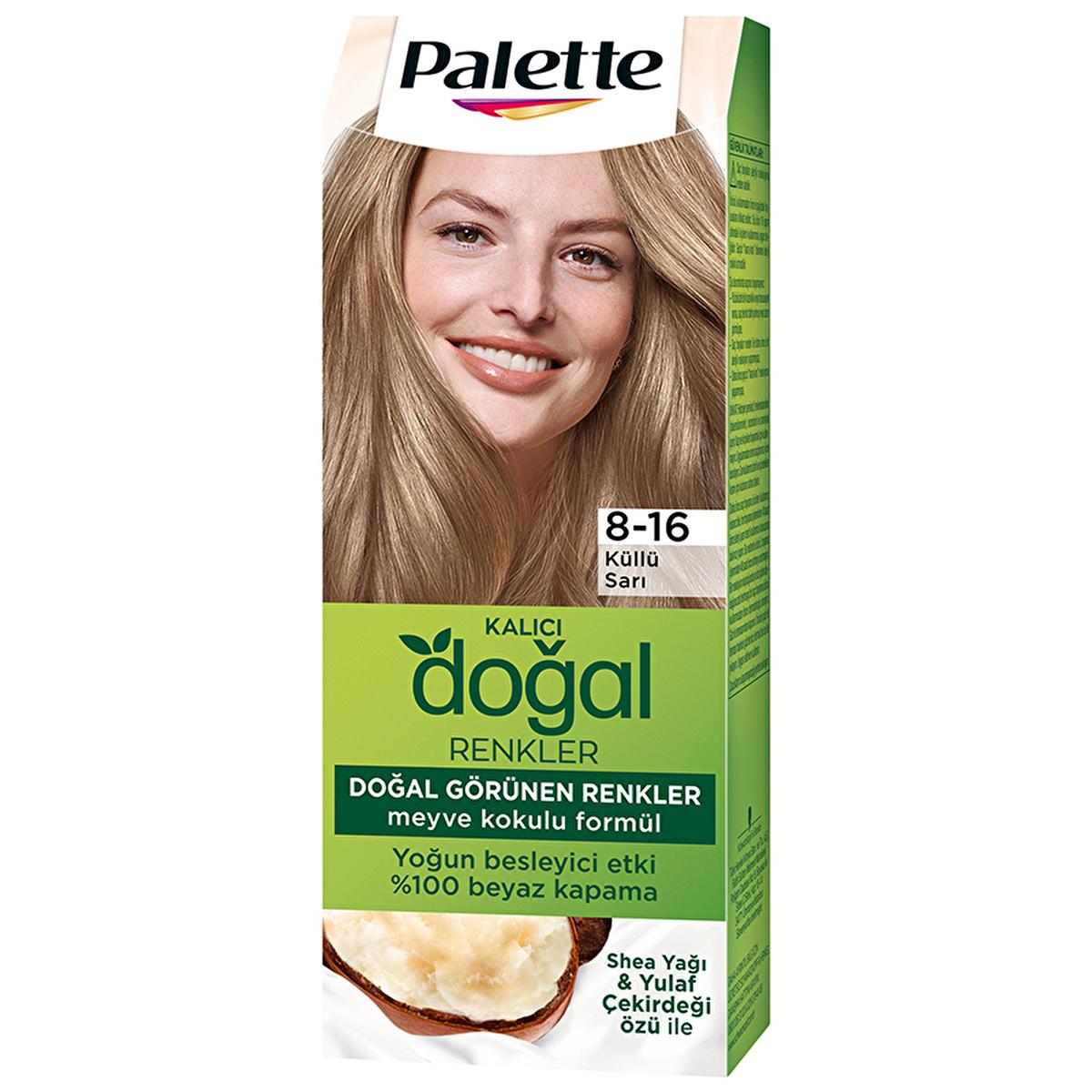 Palette Natural Hair Dye - Küllü Sarı (Ash Blonde) for Natural-Looking Color Palette Natural Hair Dye - Küllü Sarı Saç Boyası, Küllü Sarı, Doğal Renkler, Palette Hair Dye, Natural Hair Color, Hair Dye, Ash Blonde, Natural Ingredients, Gentle Hair Dye, Trendy Hair Color
