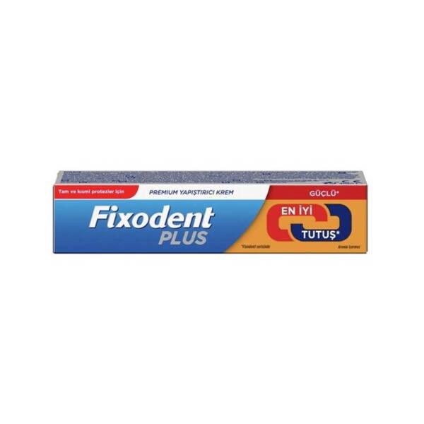 Fixodent Plus Premium Denture Adhesive Cream - Strong Hold, 40g Fixodent Plus Premium Denture Adhesive Cream - 40g denture adhesive cream, Fixodent Plus Premium, protez yapıştırıcı krem, denture fixative, dental adhesive, denture stability, secure dentures, strong hold, confidence in denture, denture care, oral care, dental products