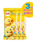 Dalin Classic Pocket Wet Wipes Gentle Cleansing 3-Pack