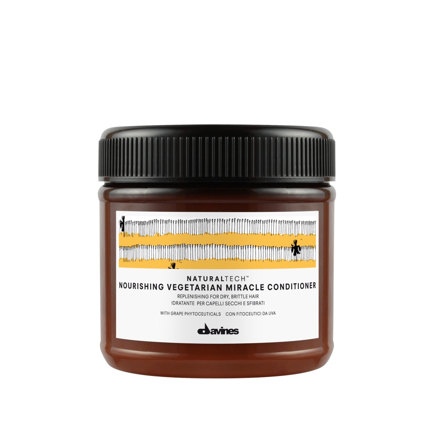 Davines Nourishing Dry Hair Conditioner 250ml - Hydrating Formula | Premium Care - Image