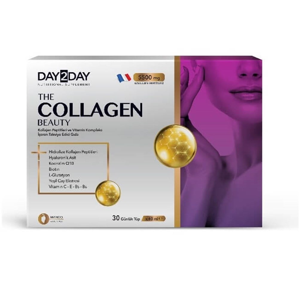 Day2Day The Collagen Beauty 40 ml 30 Days Tube - Vitamin & Supplement