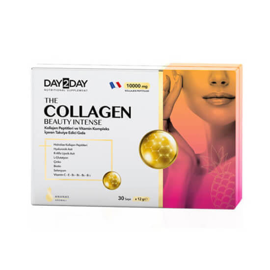 Day2Day Collagen Beauty Intense Pineapple Supplement 30 Sachets