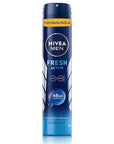Nivea Men Fresh Active: 48-Hour Deodorant Spray for Men – Long-Lasting Freshness & Masculine Scent, Powder-Free Protection Nivea Men Deodorant: 48H Freshness & Odor Protection Nivea Men Deodorant, Men's Deodorant Spray, Fresh Active Deodorant, 48-hour deodorant protection, Masculine scent deodorant, Powder-free deodorant for men, Long lasting deodorant, Deodorant for men, Antiperspirant spray men, Nivea men fresh active, deodorant, antiperspirant, men's grooming, personal care, fragrance, odor protection, s