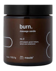 burn - Jojoba Oil Massage Candle for Skin Softening & Relaxation, Cruelty-Free & Natural Ingredients - image 2