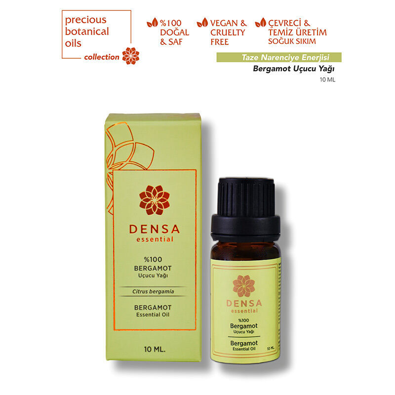 Densa Essential Bergamot Essential Oil for Aromatherapy 10 ml