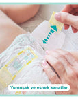 Prima Premium Care Baby Diapers, Size 4, 28 Count - Soft, Leakproof, and Dermatologically Tested Diapers for Sensitive Skin Prima Premium Care Diapers - Soft & Leakproof for Sensitive Skin Baby Diapers, Premium Baby Diapers, Dermatologically Tested Diapers, Leakproof Diapers, Soft Diapers for Sensitive Skin, Prima, Size 4, 28 Count, Baby Care, Diapering Essentials