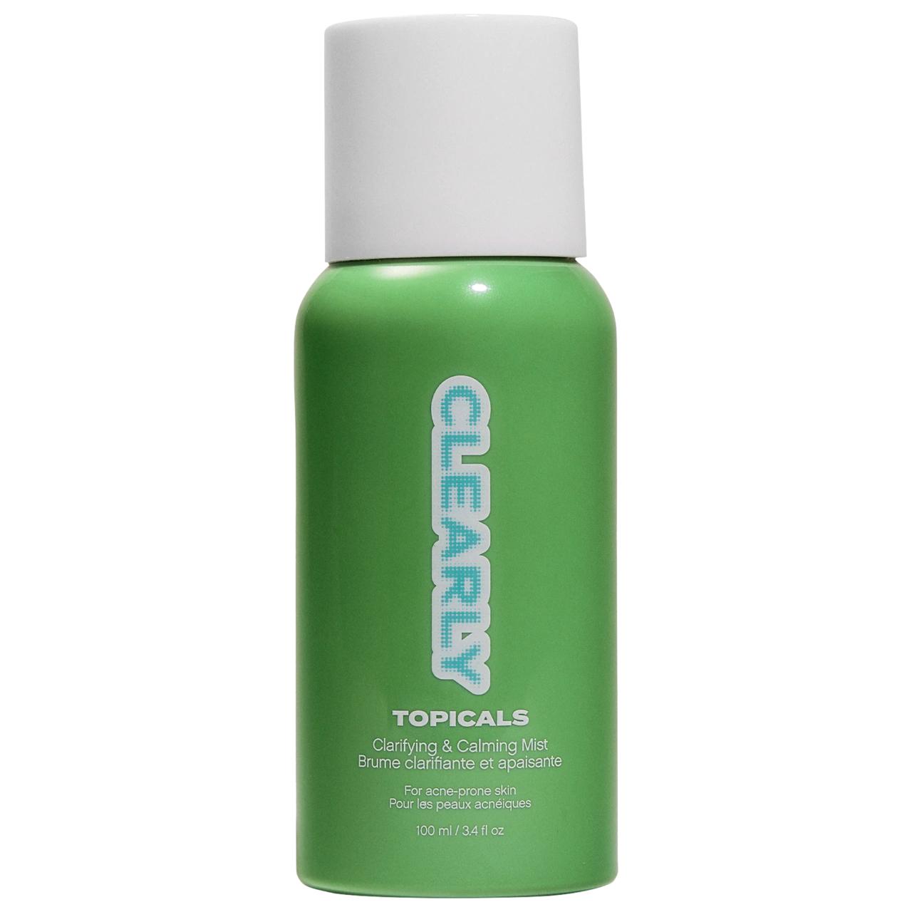 Clearly: Clarifying & Calming Acne Treatment Mist - Salicylic, Glycolic & Hypochlorous Acid Facial Spray for Acne-Prone Skin, Oil Control, & Blemish Reduction Clearly Acne Treatment Mist: Salicylic & Glycolic Acid Spray acne treatment mist, salicylic acid spray, glycolic acid acne treatment, hypochlorous acid mist, acne prone skin care, blemish control spray, vegan acne treatment, cruelty-free acne mist, acne treatment, salicylic acid, glycolic acid, hypochlorous acid, facial mist, skin care, blemish treatm