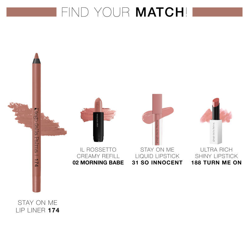 Diego Dalla Palma Stay On Me Waterproof Lip Liner 174