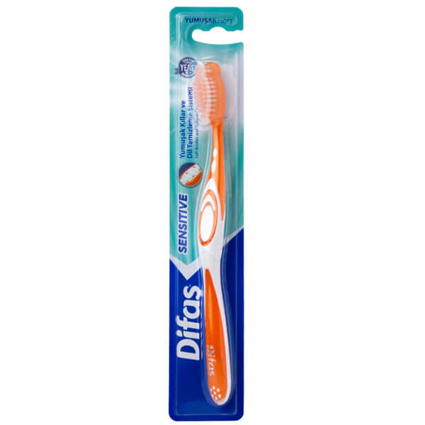 Difas Sensitive Toothbrush Gentle Cleaning for Sensitive Teeth