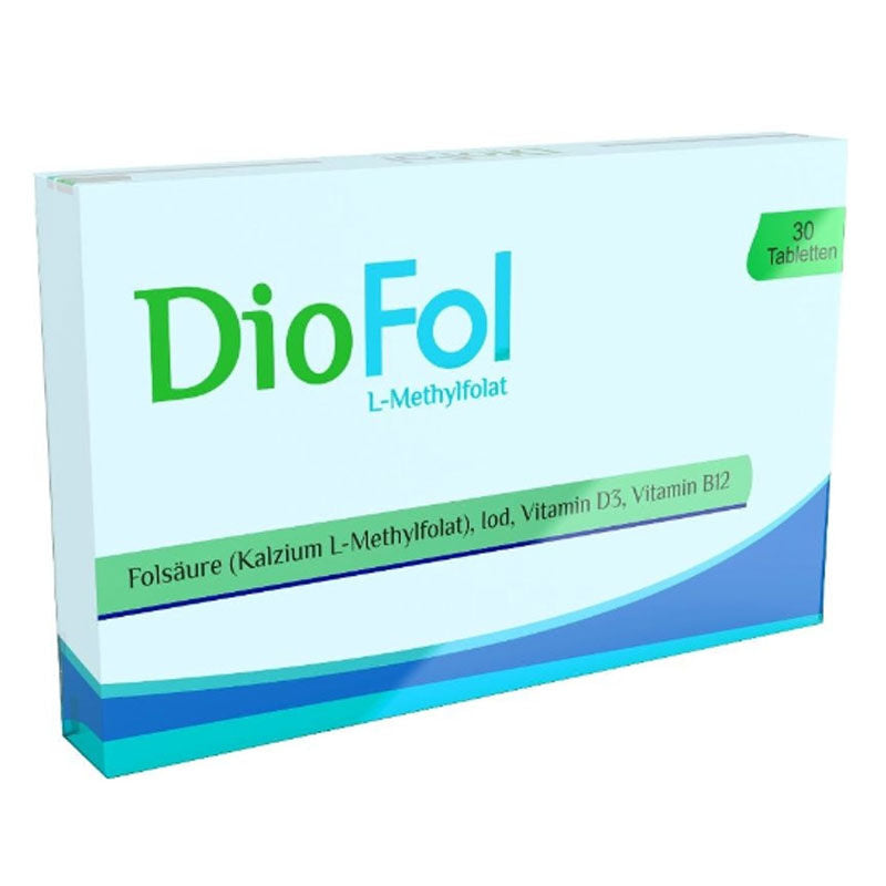 Neu Pharma Diofol Folic Acid & Vitamin D3 Supplement 30 Tablets