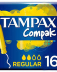 Discreet Tampax Tampons Normal for Daily Comfort 16 Count