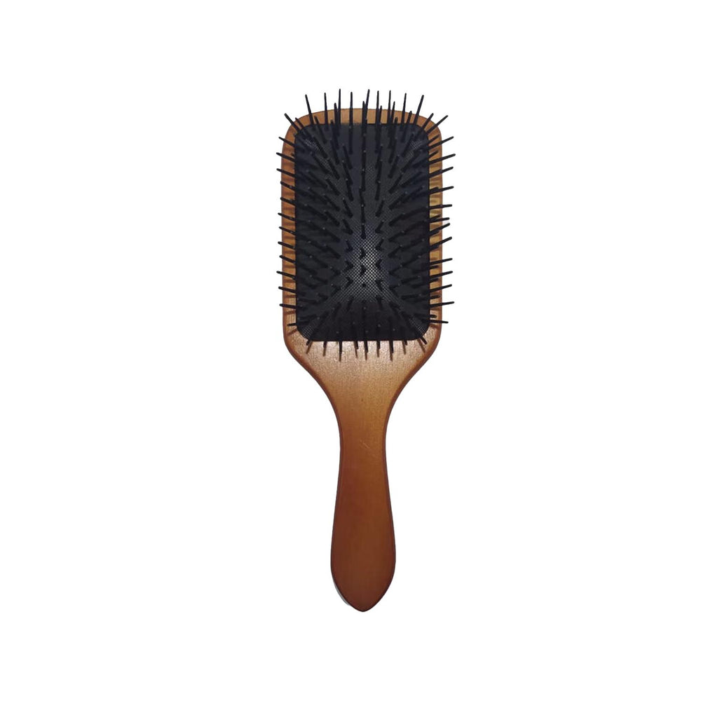 Claris Wooden Hair Brush for Detangling - Natural, Eco-Friendly, Reduces Hair Breakage - Hair Accessories