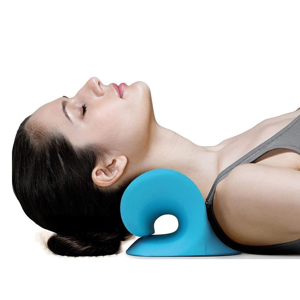 Murray Neck Support Cushion with Massage Function - Relieve Neck & Shoulder Tension, Promote Relaxation Murray Neck Support Cushion - Relieve Neck Tension neck support cushion, massage cushion, neck relaxation, shoulder massage, stress relief, manual massage, neck and shoulder tension relief, relaxation, tension relief, black, home decor, relaxation products