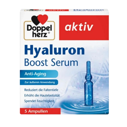 Doppelherz Hyaluronic Acid Serum Hydrating Ampoules 5x2ml