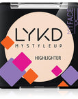 LYKD Highlighter Powder for Natural Glow Makeup - Enhances Facial Features, Easy Application - view 3