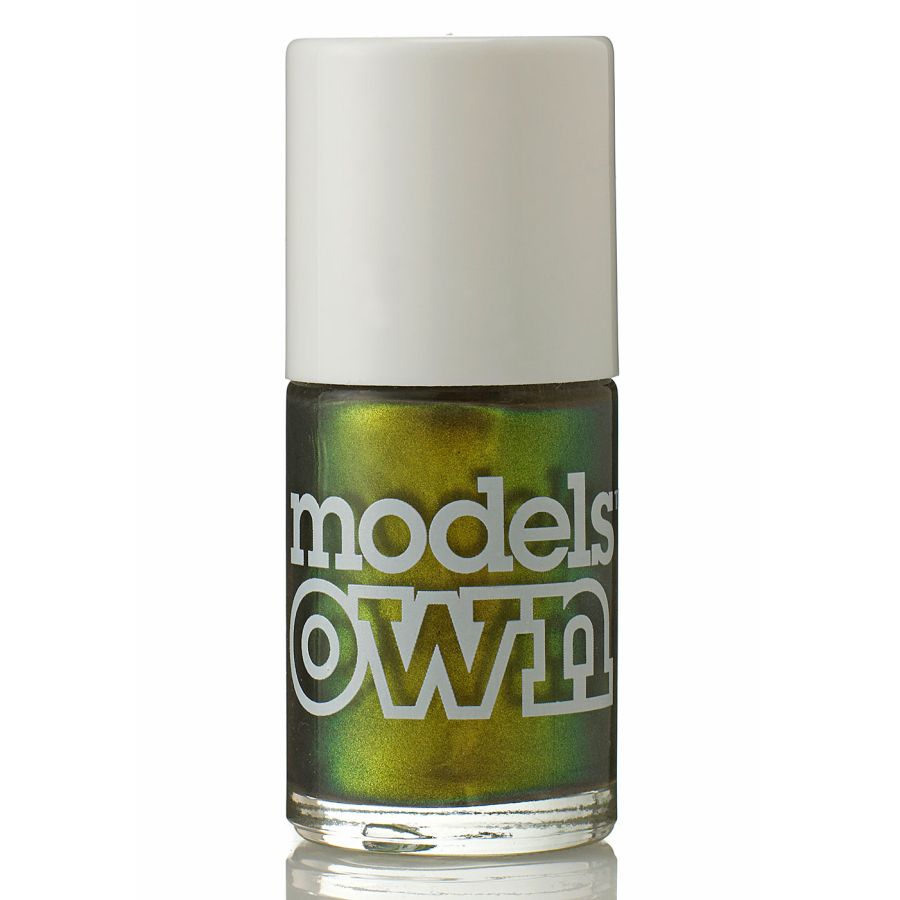 Models Own Golden Green Nail Polish in Golden Green 14ml