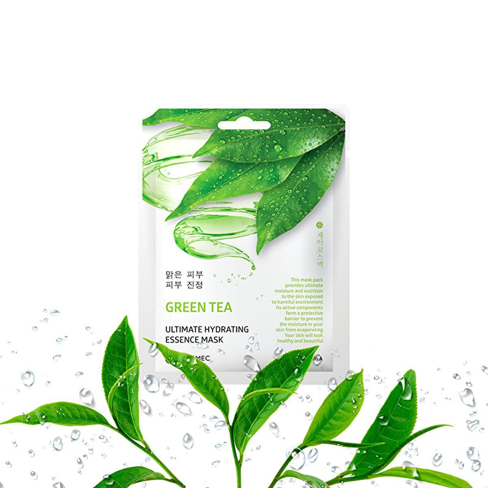 JKosmec Hydrating Green Tea Face Mask - Moisturizing & Toner for All Skin Types | 25 ml - view 6