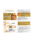 Loreal Paris Anti-Wrinkle Moisturizing Cream for Mature Skin 60+ - Nourishes, Hydrates, Reduces Wrinkles & Age - Face Cream